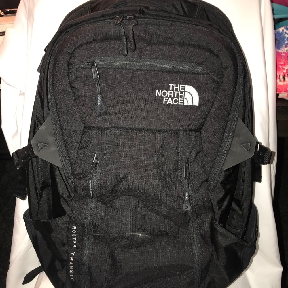 Black North Face backpack